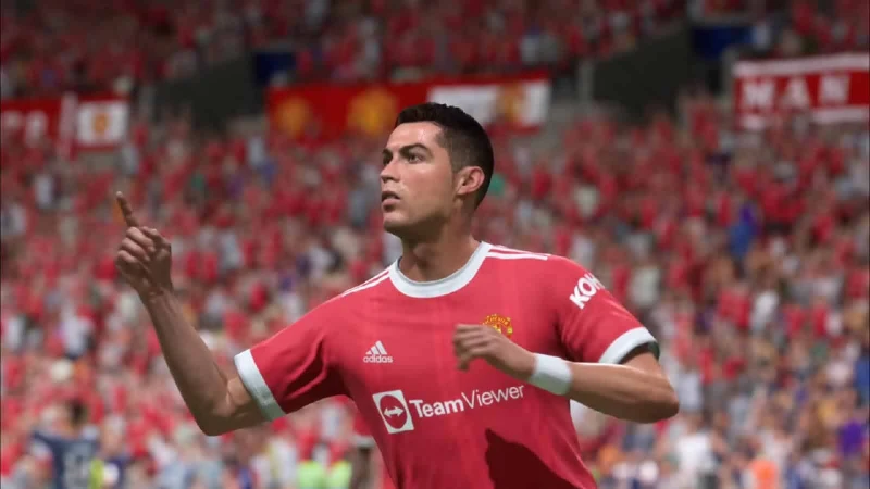 Cristiano Ronaldo bản game được mô phỏng như thật